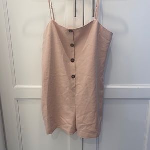 Pink Shorts romper jumpsuit